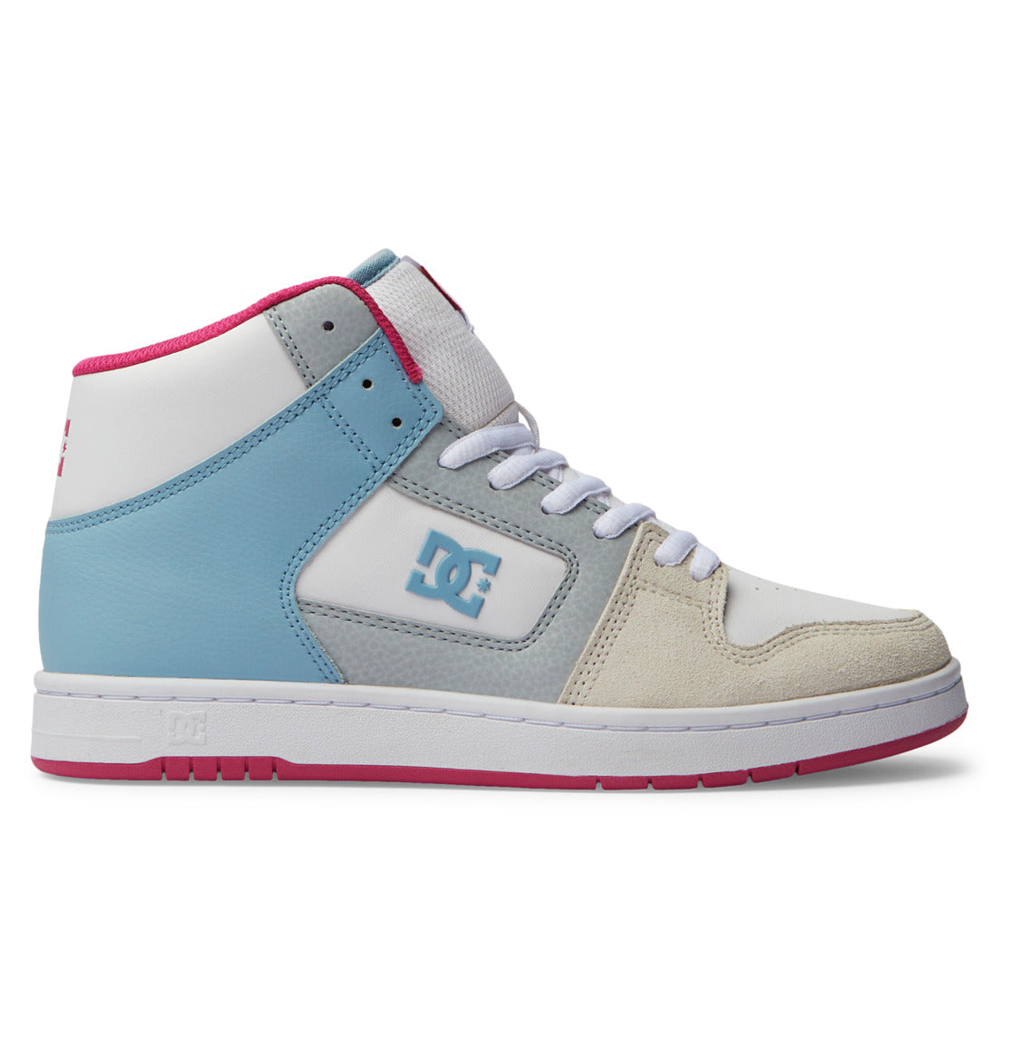 Tenis DC Manteca 4 Hi Blue Pink