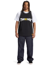 DC x Thrasher Jersey - Camiseta de baloncesto DC para Hombre