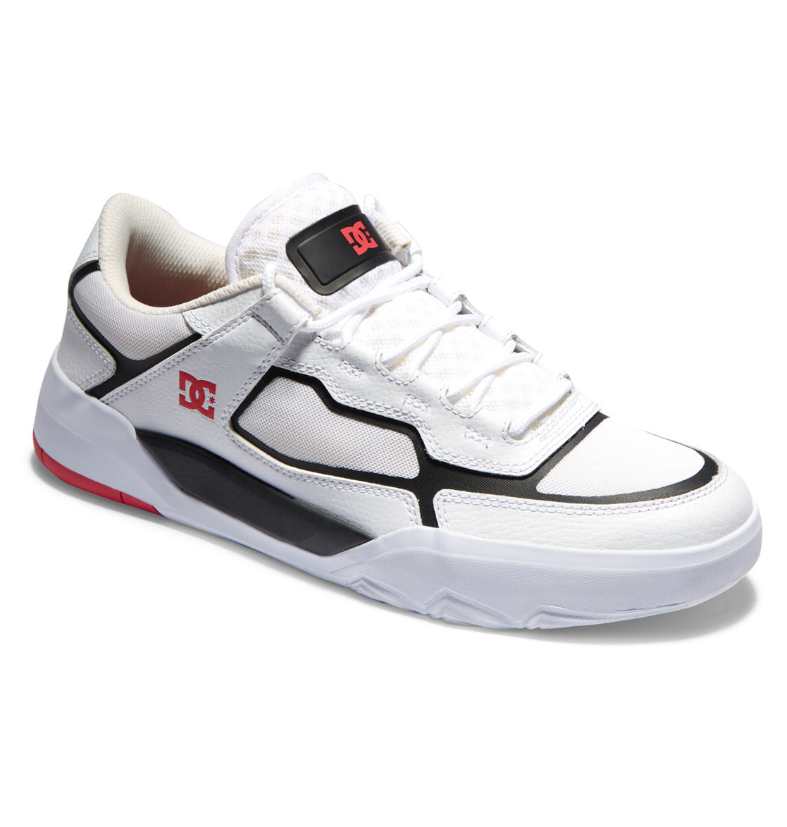 Tenis DC Metric White Black Red