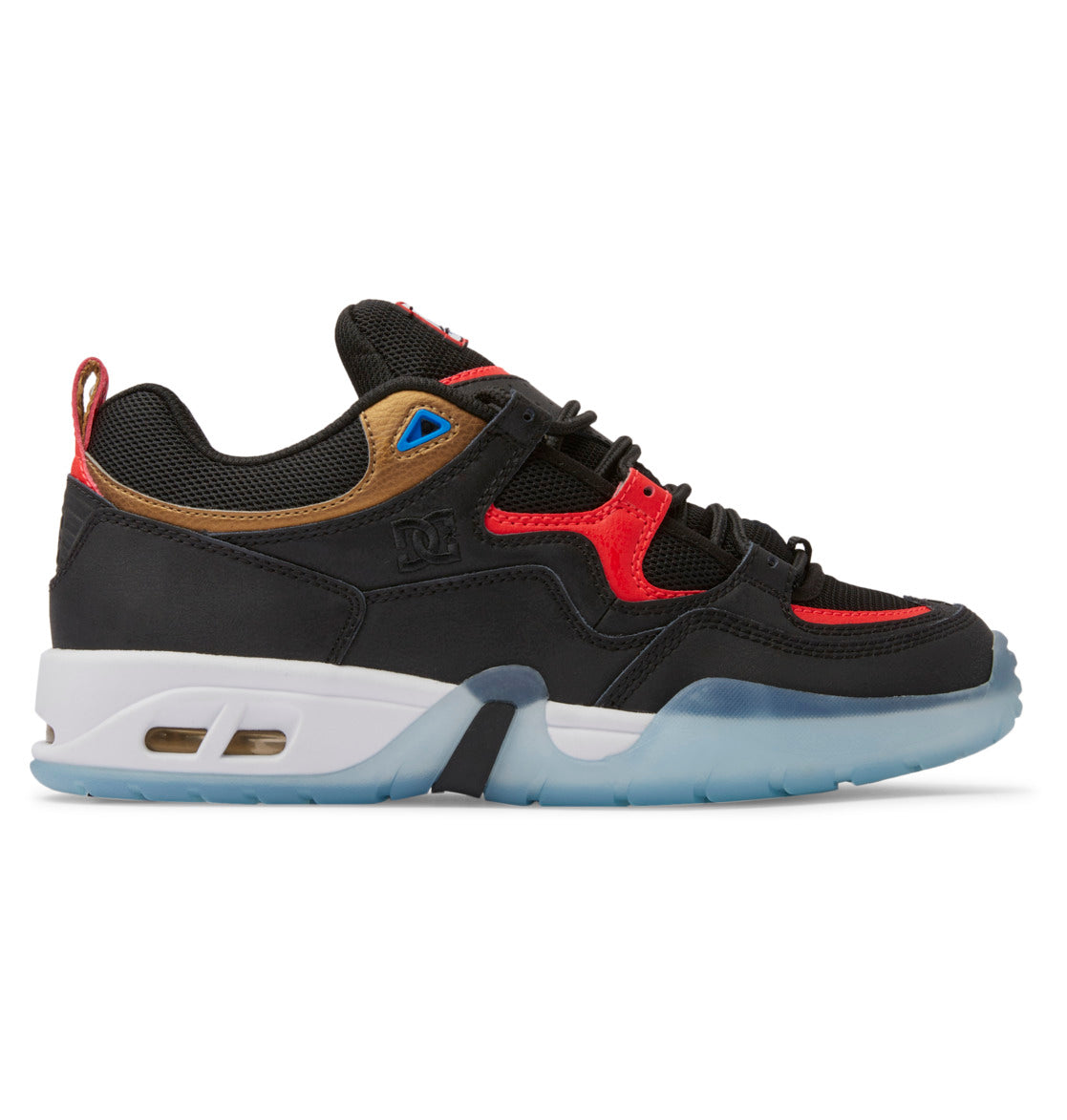 Tenis DC Truth OG Black Red Blue