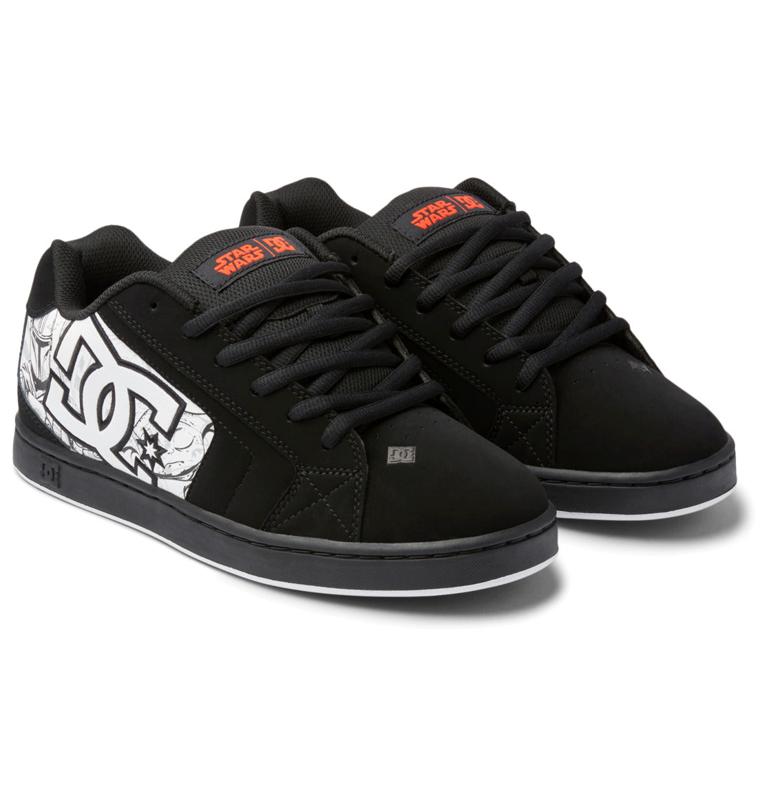 Tenis DC X Star Wars Net Black White Grey