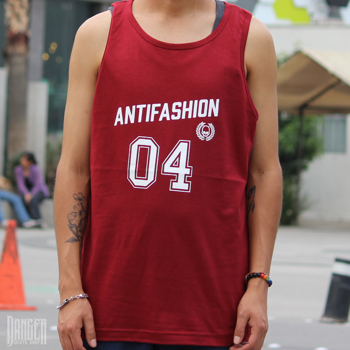 Tank Top Antifashion College Red