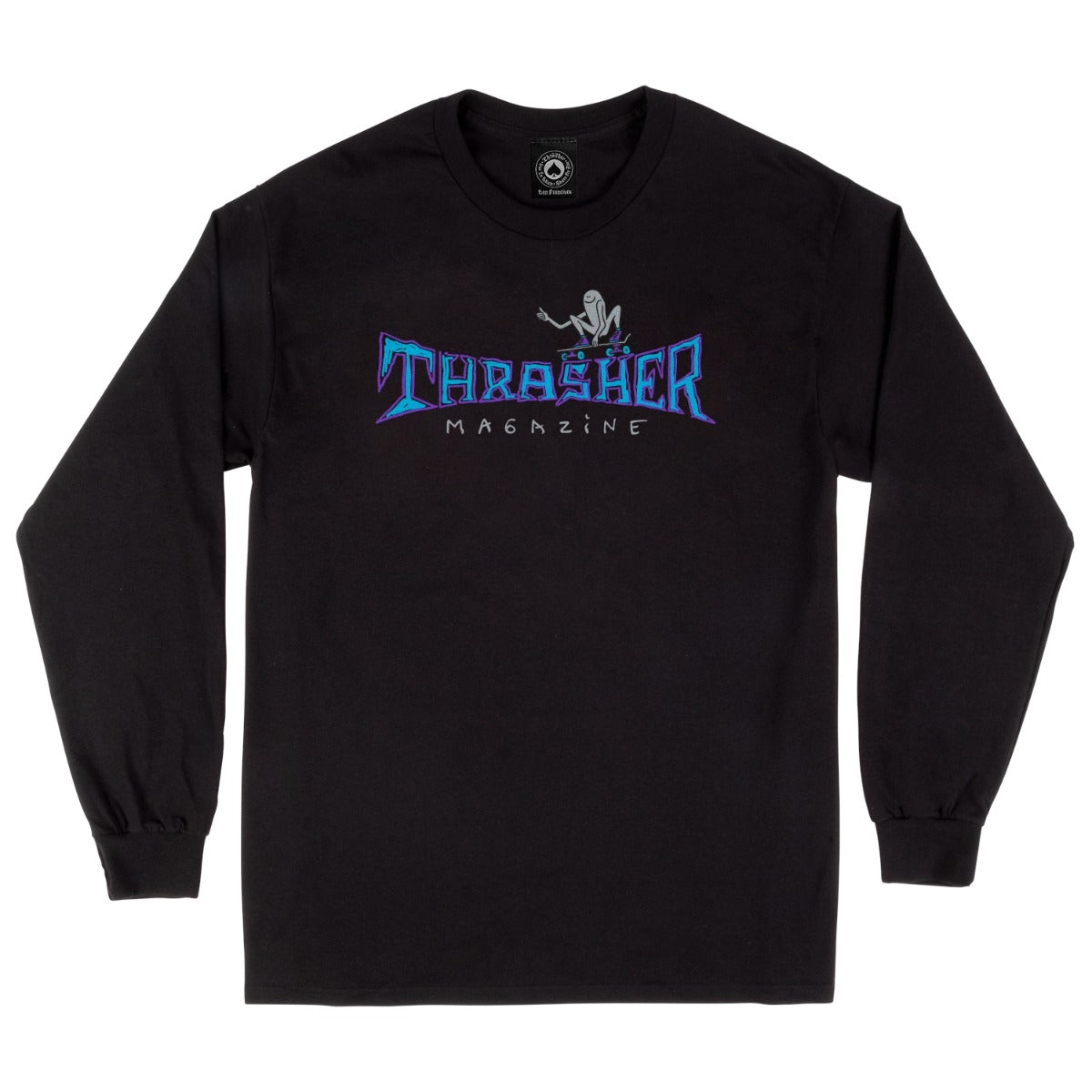 Playera Thrasher Gonz Thumbs Up Black