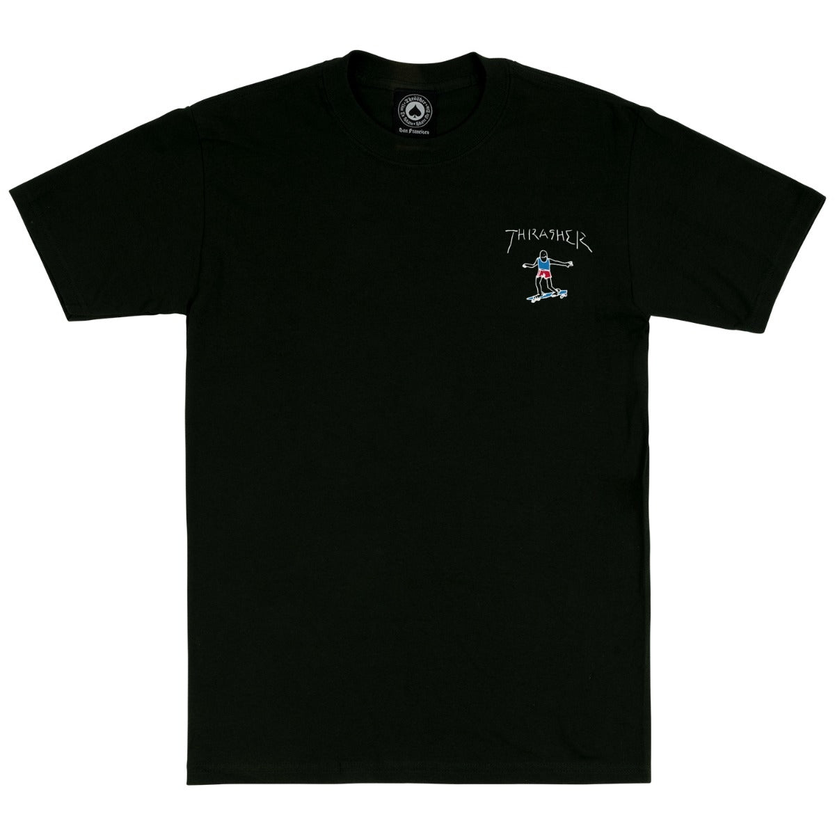 Playera Thrasher Gonz Mini Logo Black