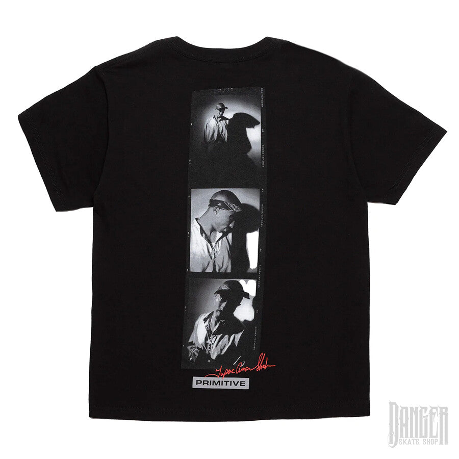 Playera Primitive X Tupac Shadows Tee Black