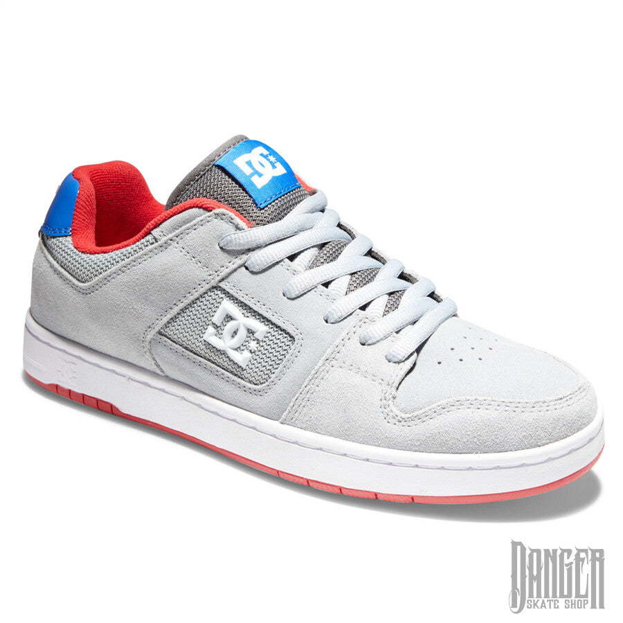 Tenis DC Manteca 4 S Grey Red Blue