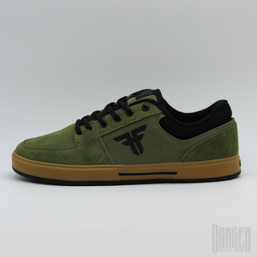 Green fallen shoes sales