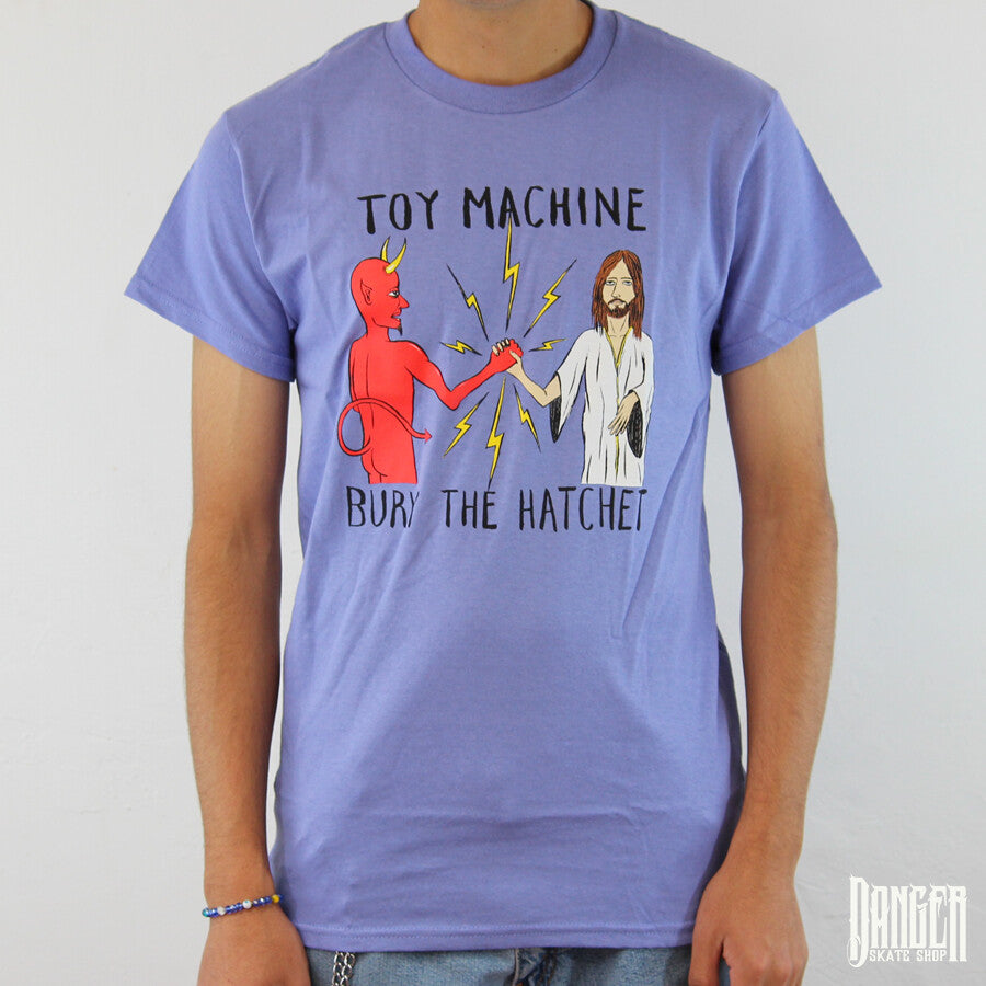 Playera Toy Machine Bury The Hatchet Lavender