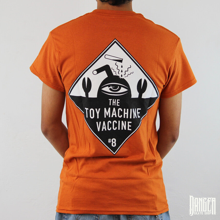 Playera Toy Machine Vaccine Orange