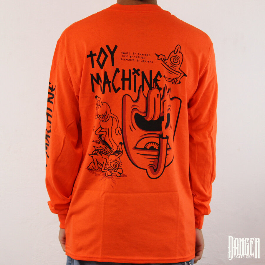 Playera Toy Machine Sect Cut Orange