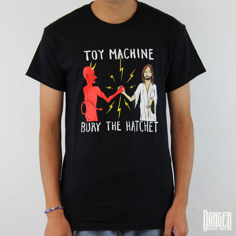 Playera Toy Machine Bury The Hatchet Black