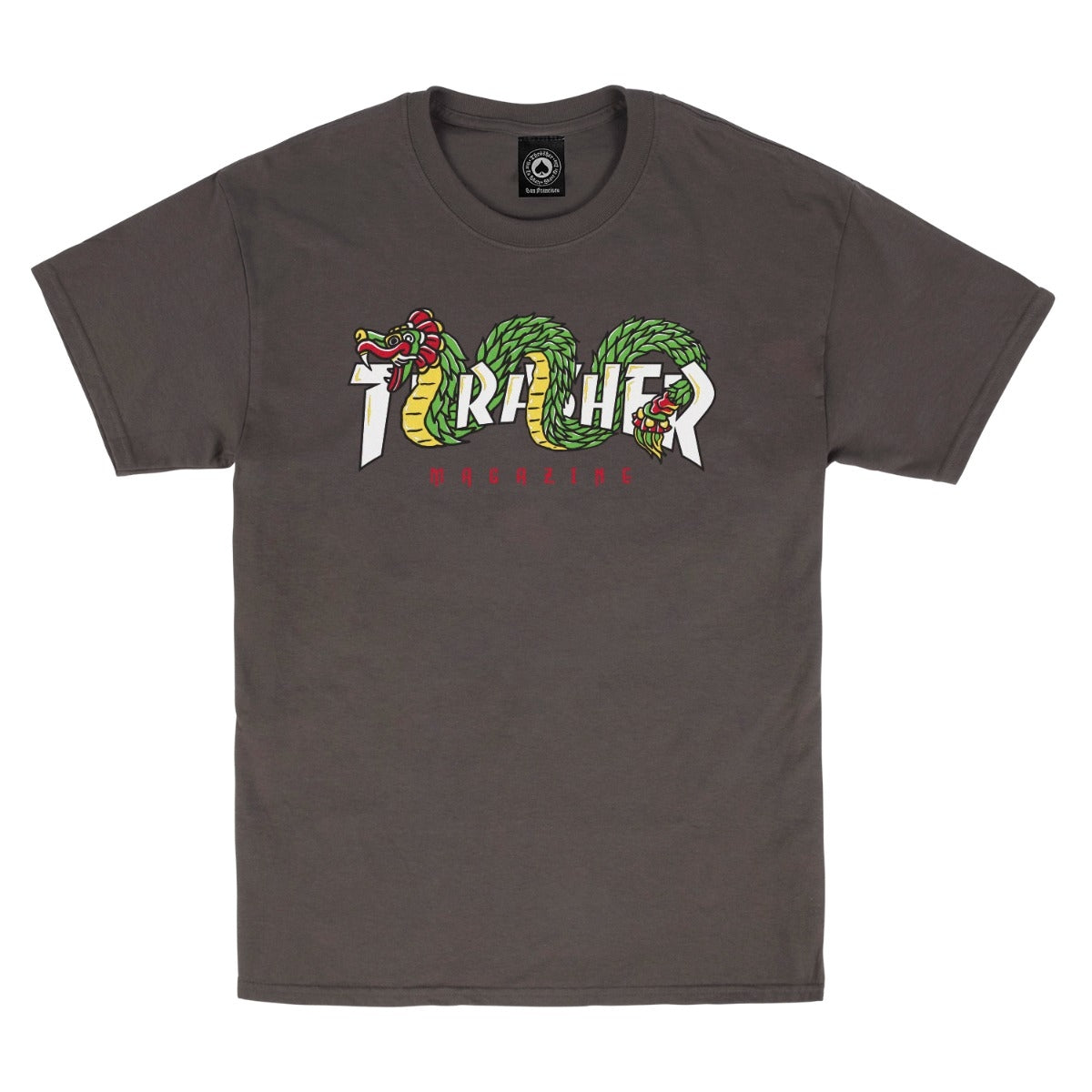 Playera Thrasher Aztec Charcoal