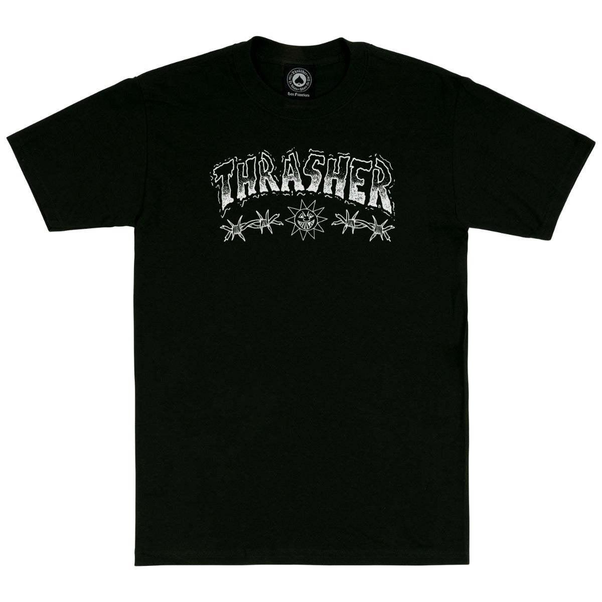 Playera Thrasher Barbed Wire Black