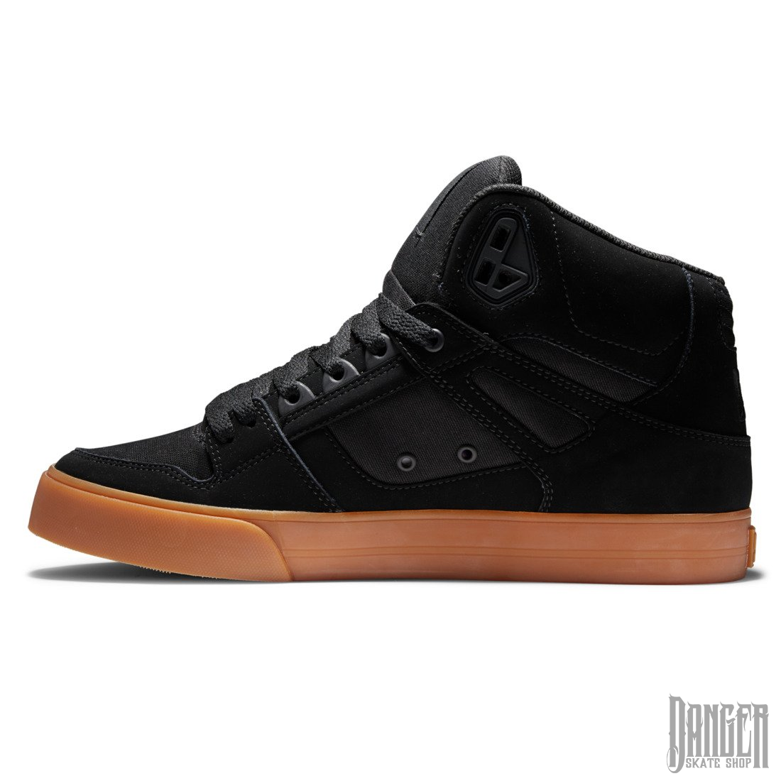 Tenis DC Pure High-Top WC Black Gum