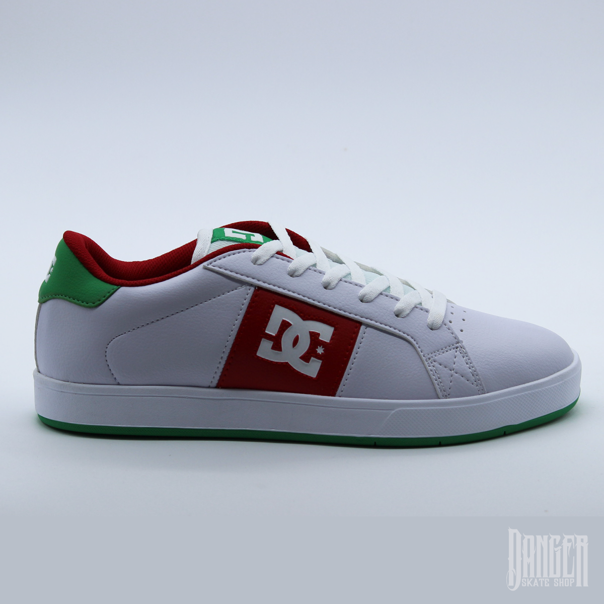 TENIS DC SHOES NOTCH CABALLERO BLANCO ROJO (WED) – Skate Factory