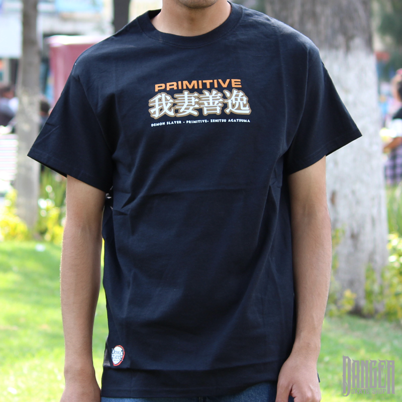 Playera Primitive X Demon Slayer Zenitsu Agatsuma